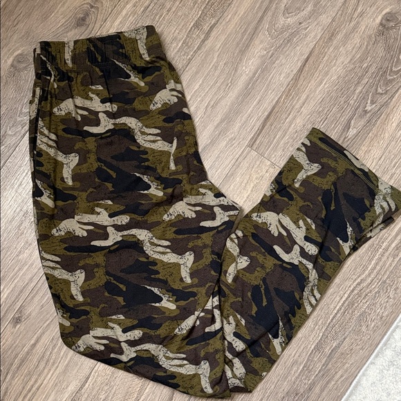 Men’s Army Print PJ Pants - Picture 1 of 2